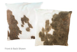 Taupe Cowhide Pillow 20x20 #A50051 by Hudson Hides