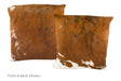 Tricolor Cowhide Pillow 20x20 #A50064 by Hudson Hides