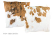 Tricolor Cowhide Pillow 20x20 #A50075 by Hudson Hides