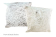 Salt and Pepper Black Cowhide Pillow 20x20 #A50083 by Hudson Hides