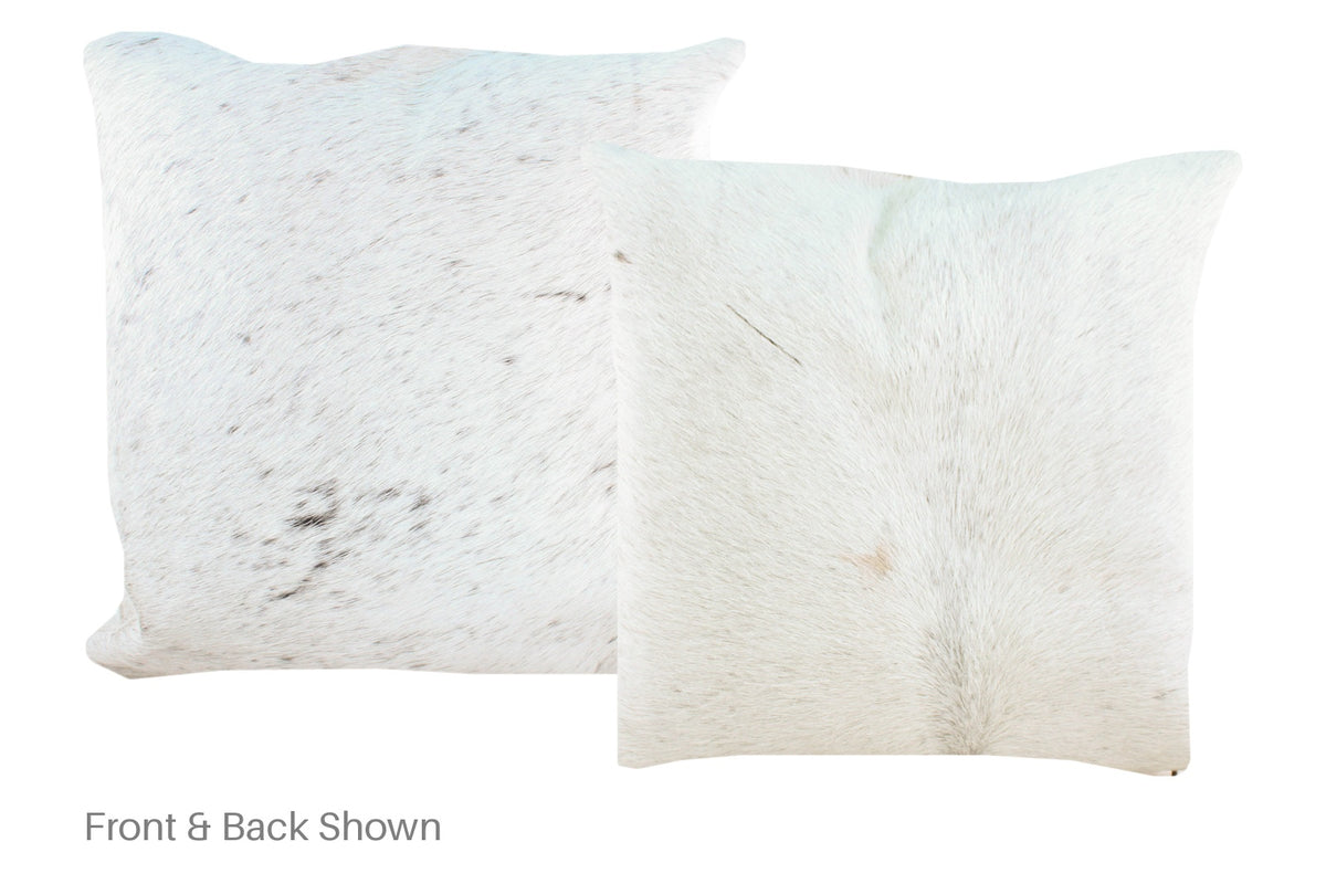 Grey Cowhide Pillow #A50097