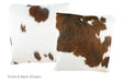 Tricolor Cowhide Pillow 20x20 #A50112 by Hudson Hides