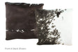 Salt and Pepper Black Cowhide Pillow 20x20 #A50135 by Hudson Hides