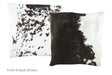 Black and White Cowhide Pillow 20x20 #A50141 by Hudson Hides