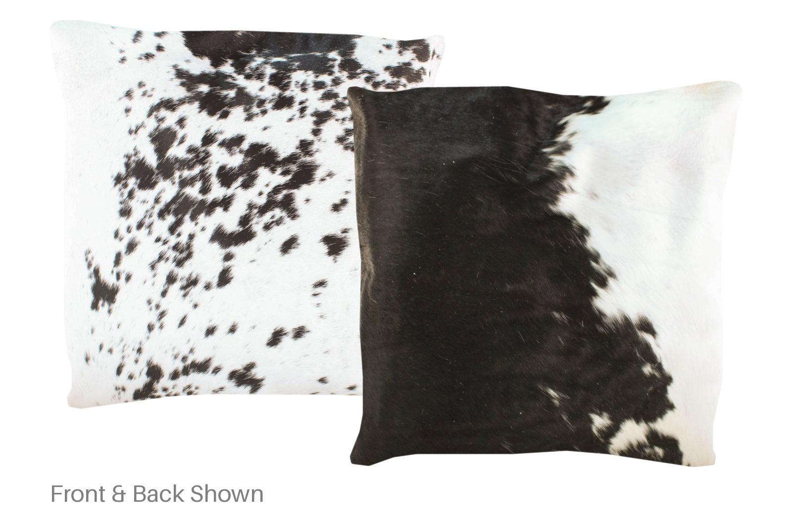 Black and White Cowhide Pillow #A50141
