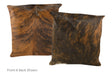 Medium Brindle Cowhide Pillow 20x20 #A50160 by Hudson Hides