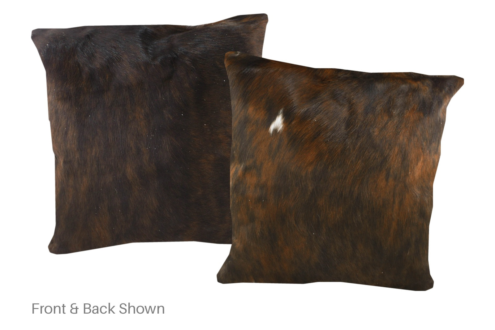 Dark Brindle Cowhide Pillow #A50165