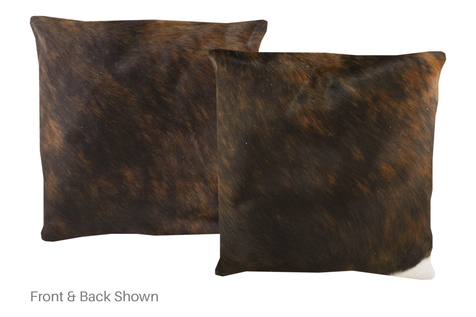 Dark Brindle Cowhide Pillow #A50167