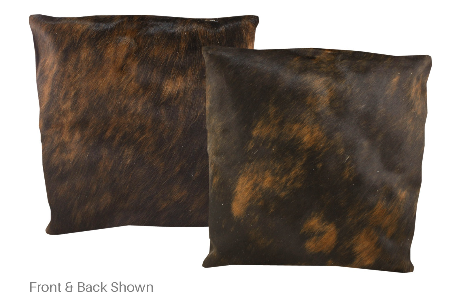 Dark Brindle Cowhide Pillow #A50168