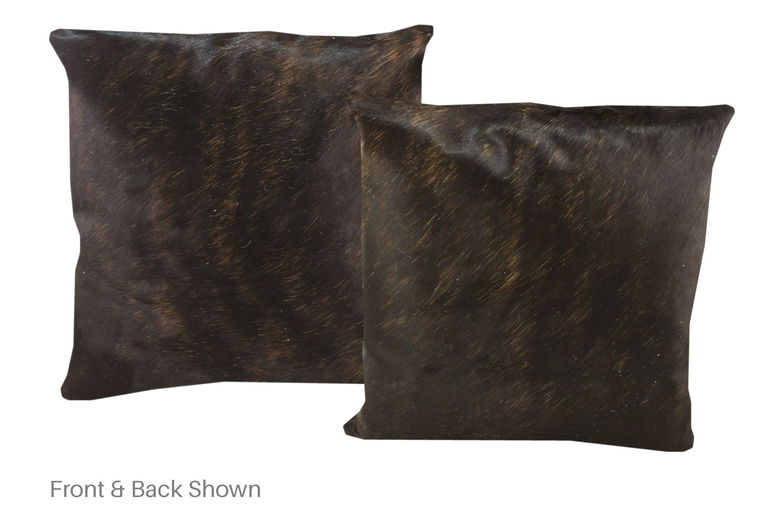Dark Brindle Cowhide Pillow #A50169