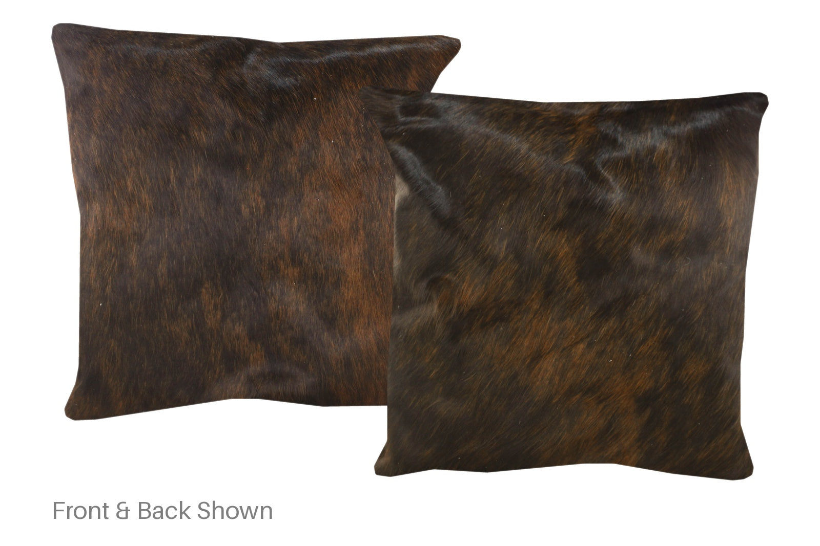 Dark Brindle Cowhide Pillow #A50174