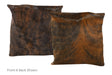 Medium Brindle Cowhide Pillow 20x20 #A50175 by Hudson Hides