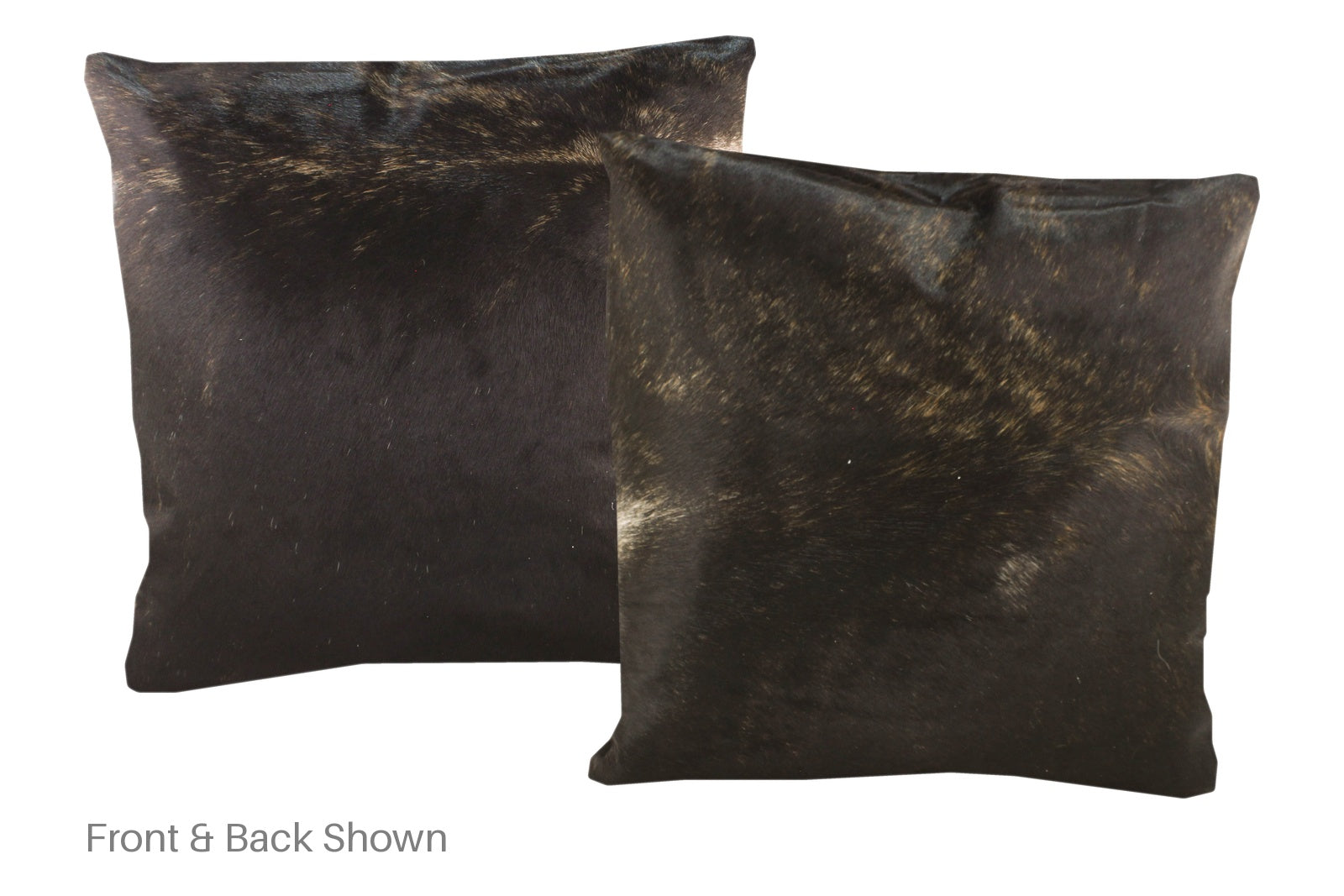 Dark Brindle Cowhide Pillow #A50177