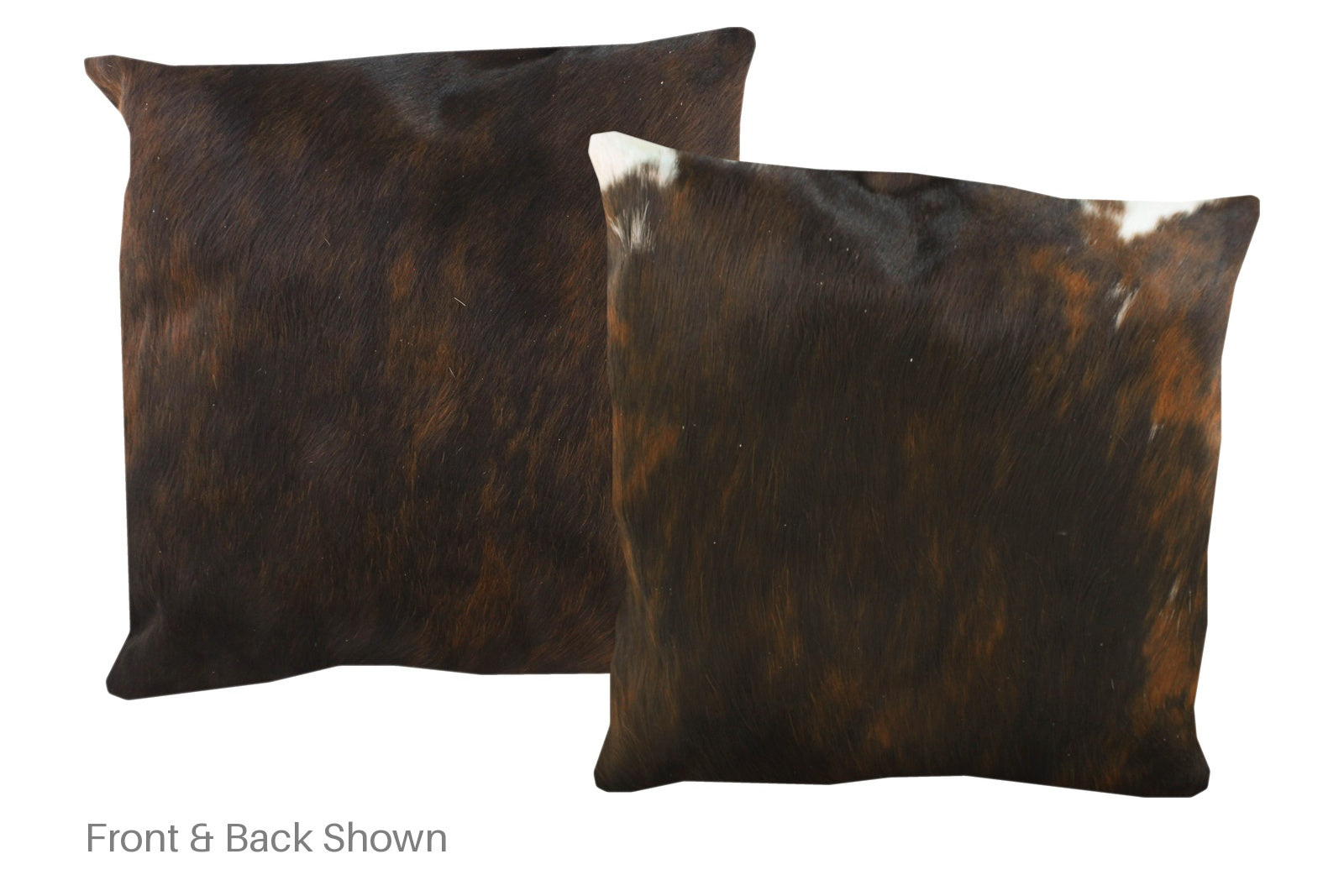 Dark Brindle Cowhide Pillow #A50179