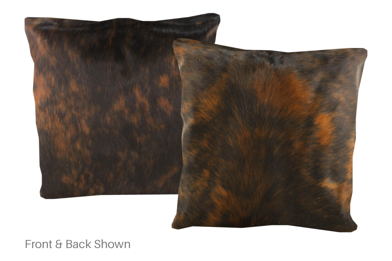 Dark Brindle Cowhide Pillow #A50181