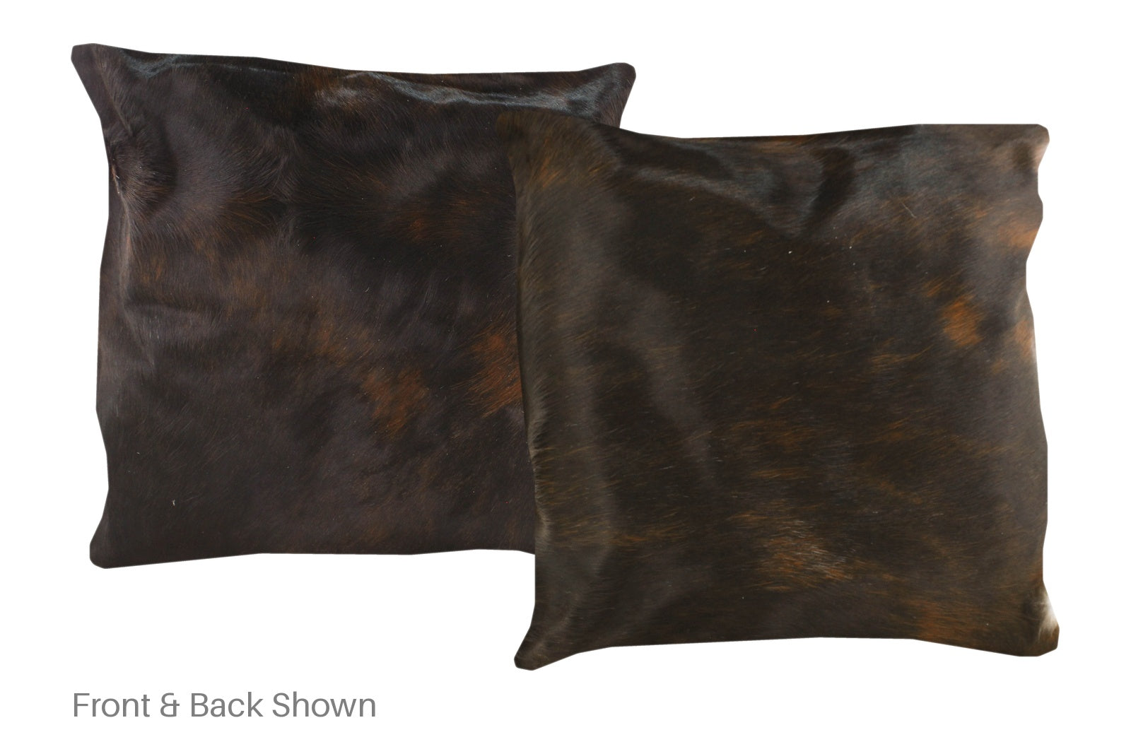 Dark Brindle Cowhide Pillow #A50183