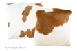 Tricolor Cowhide Pillow 20x20 #A50195 by Hudson Hides