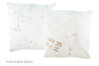 Salt and Pepper Brown Cowhide Pillow 20x20 #A50233 by Hudson Hides
