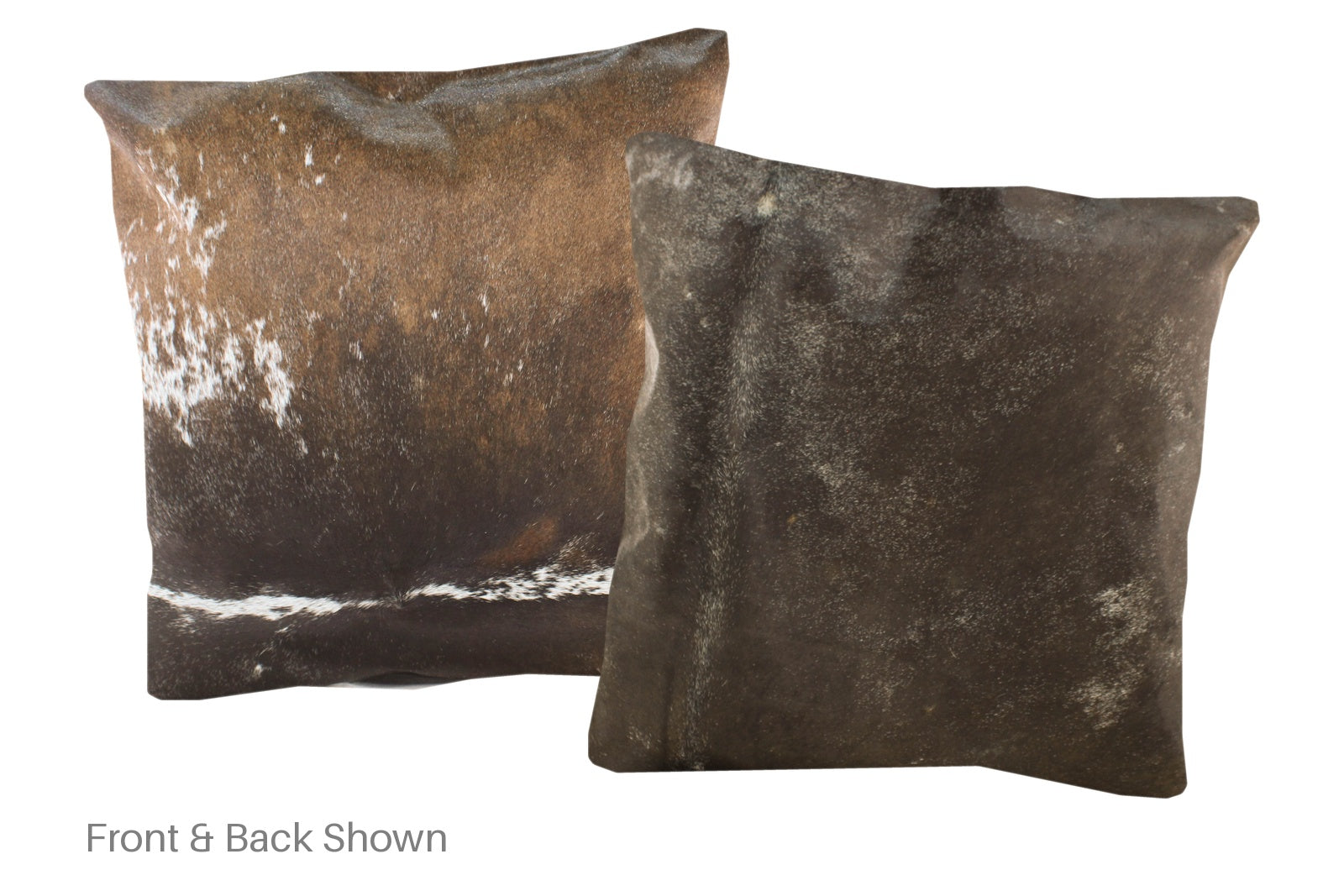 Chocolate Cowhide Pillow #A50262