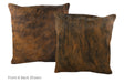 Medium Brindle Cowhide Pillow 20x20 #A50271 by Hudson Hides