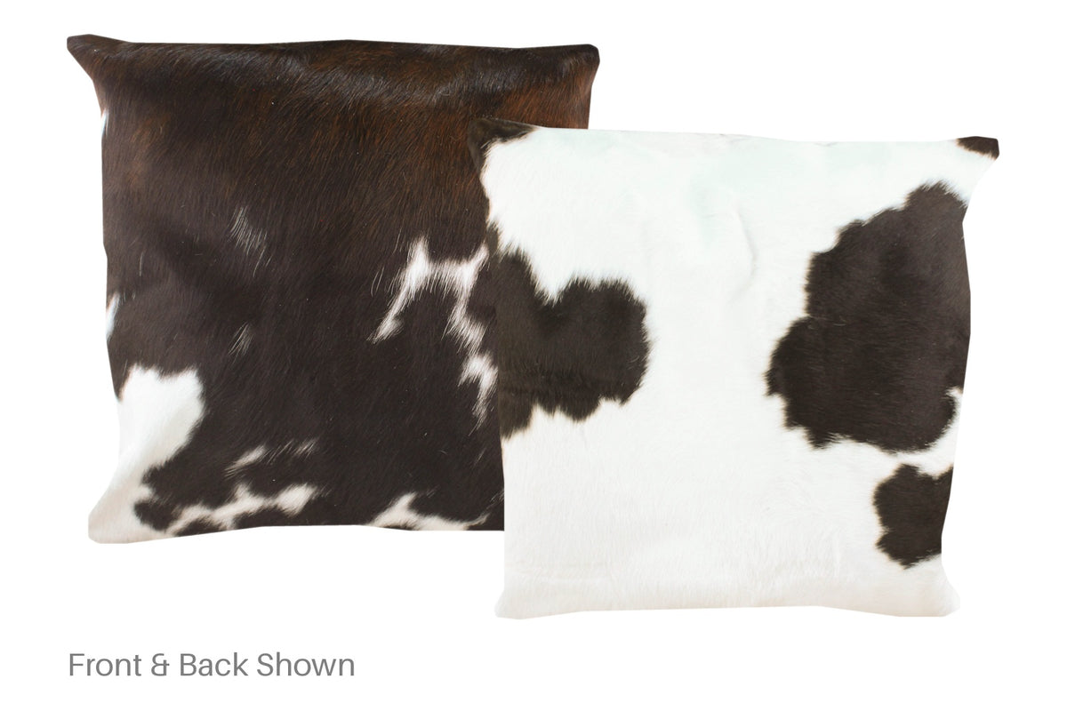 Black and White Cowhide Pillow #A50277