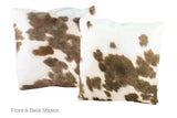 Chocolate Cowhide Pillow 20x20 #A50279 by Hudson Hides