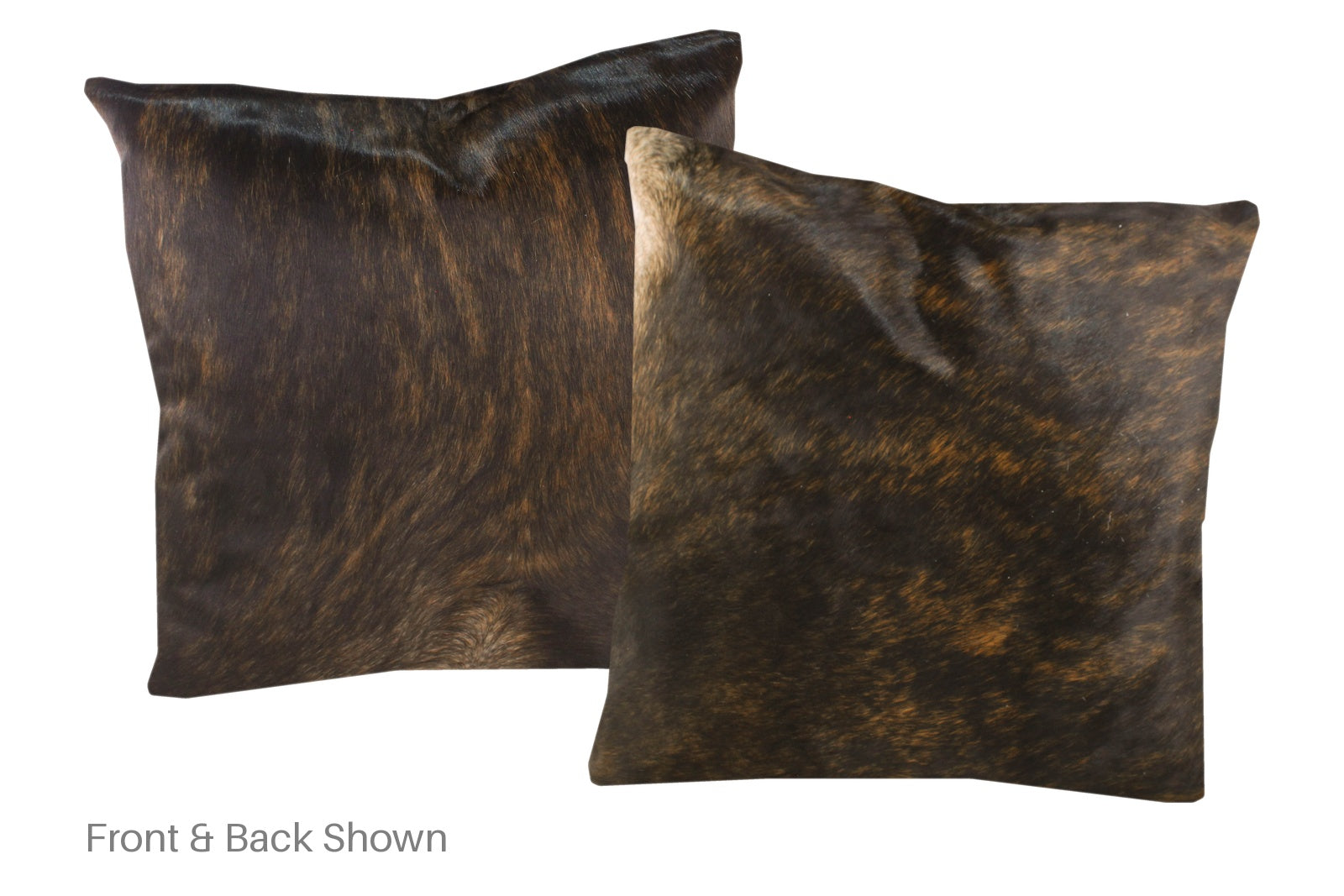 Dark Brindle Cowhide Pillow #A50280
