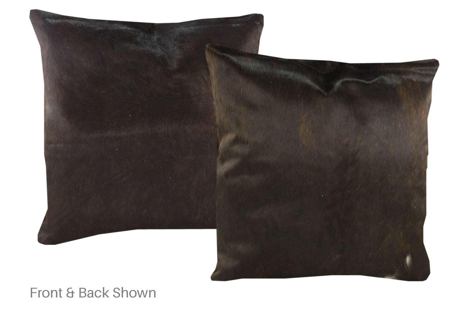 Chocolate Cowhide Pillow #A50284