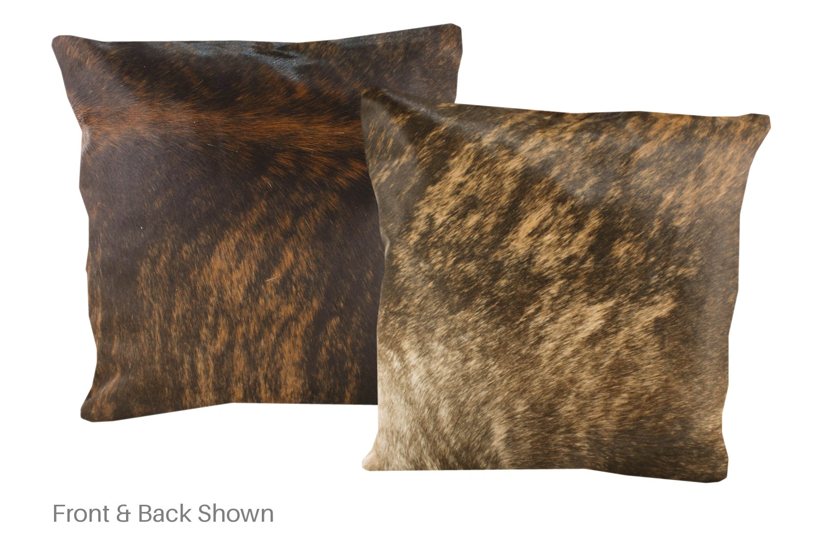 Dark Brindle Cowhide Pillow #A50290