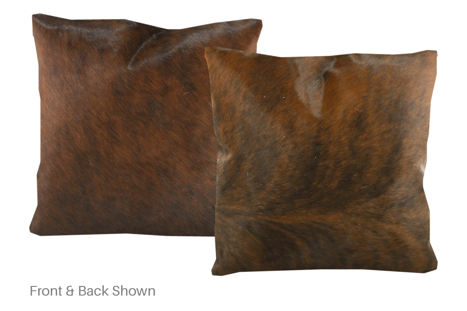 Dark Brindle Cowhide Pillow #A50295