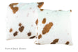 Tricolor Cowhide Pillow 20x20 #A50299 by Hudson Hides