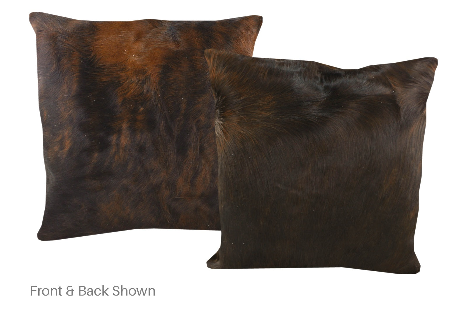 Dark Brindle Cowhide Pillow #A50300