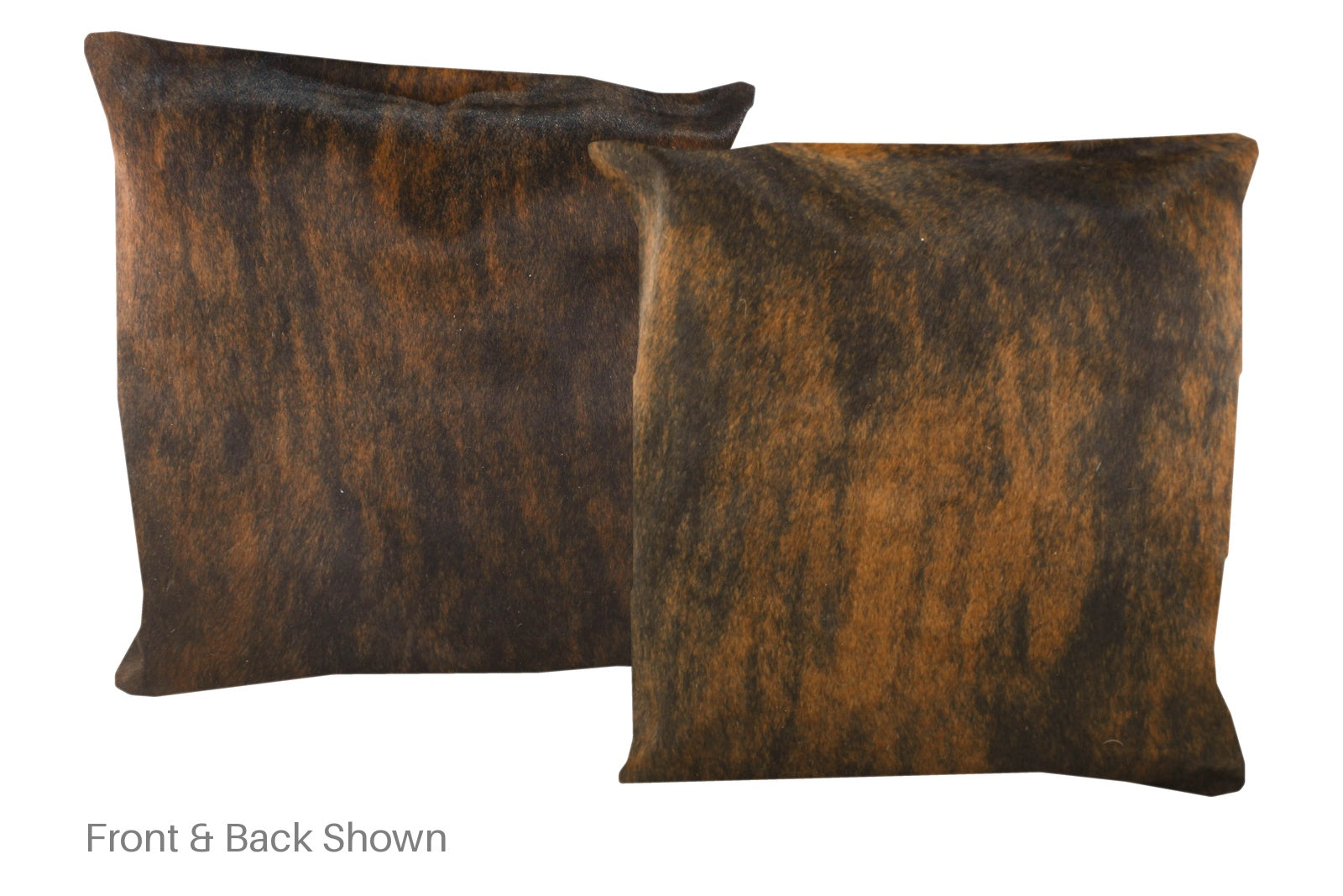Dark Brindle Cowhide Pillow #A50305