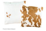 Tricolor Cowhide Pillow 20x20 #A50306 by Hudson Hides