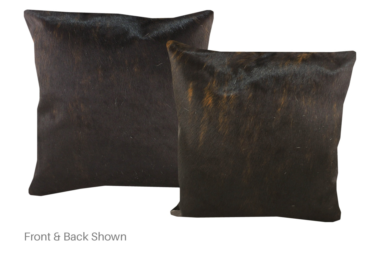 Dark Brindle Cowhide Pillow #A50307
