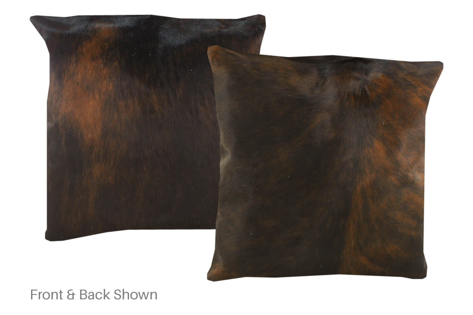 Dark Brindle Cowhide Pillow #A50309