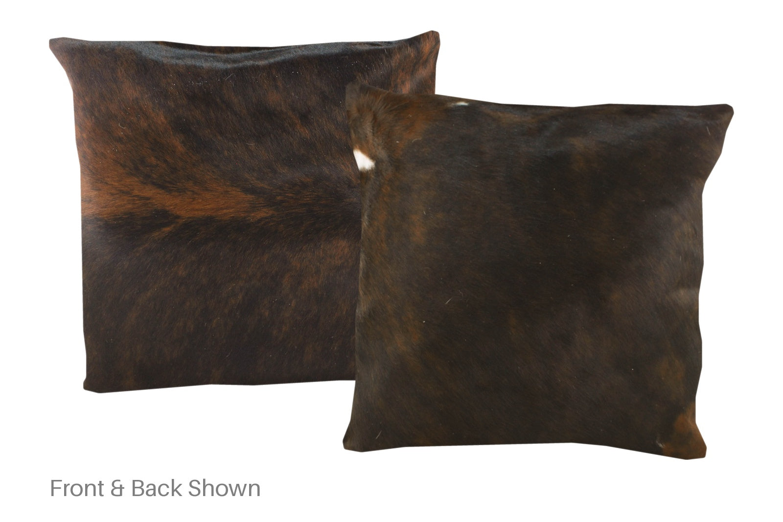 Dark Brindle Cowhide Pillow #A50311