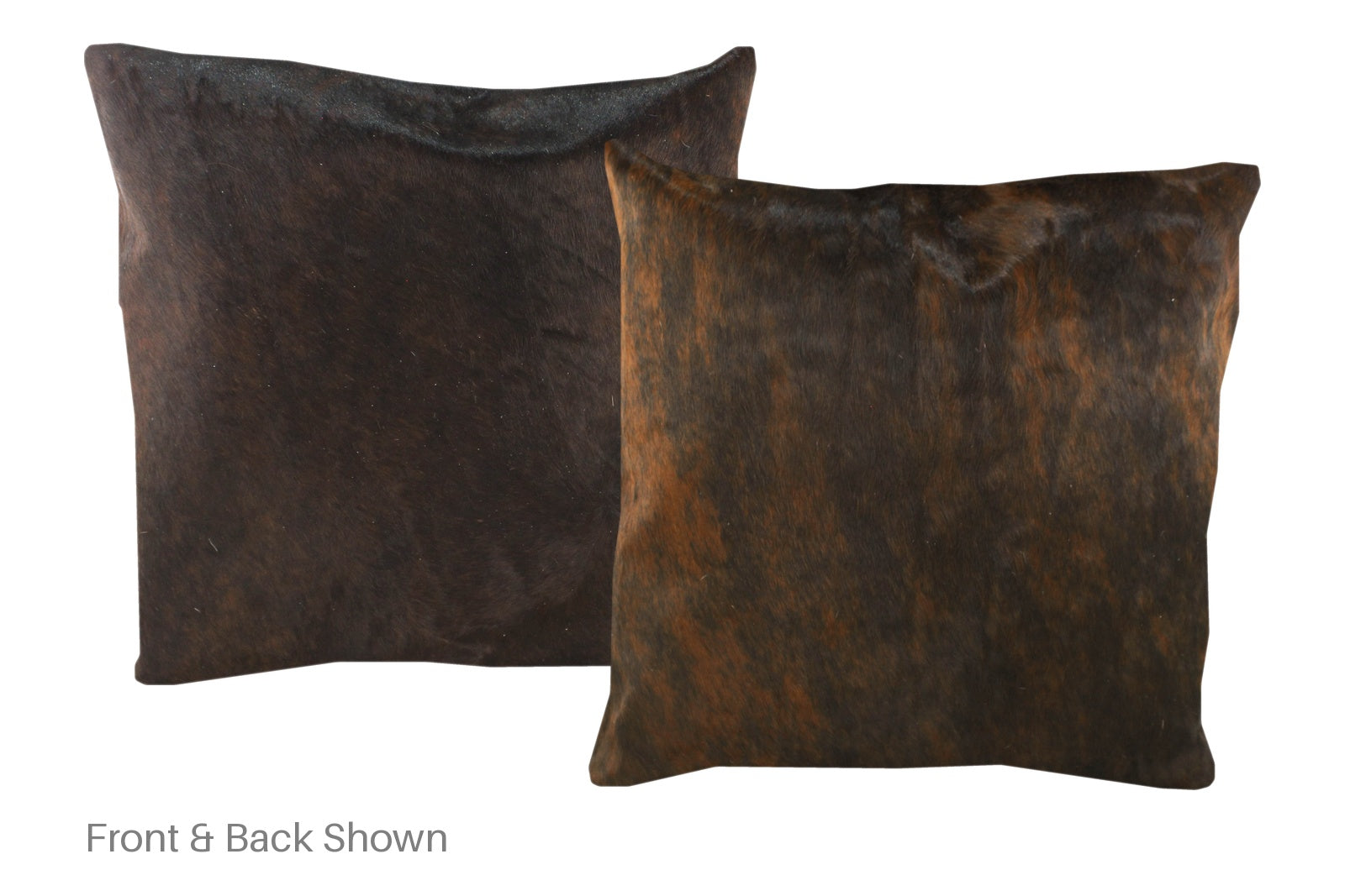Dark Brindle Cowhide Pillow #A50313