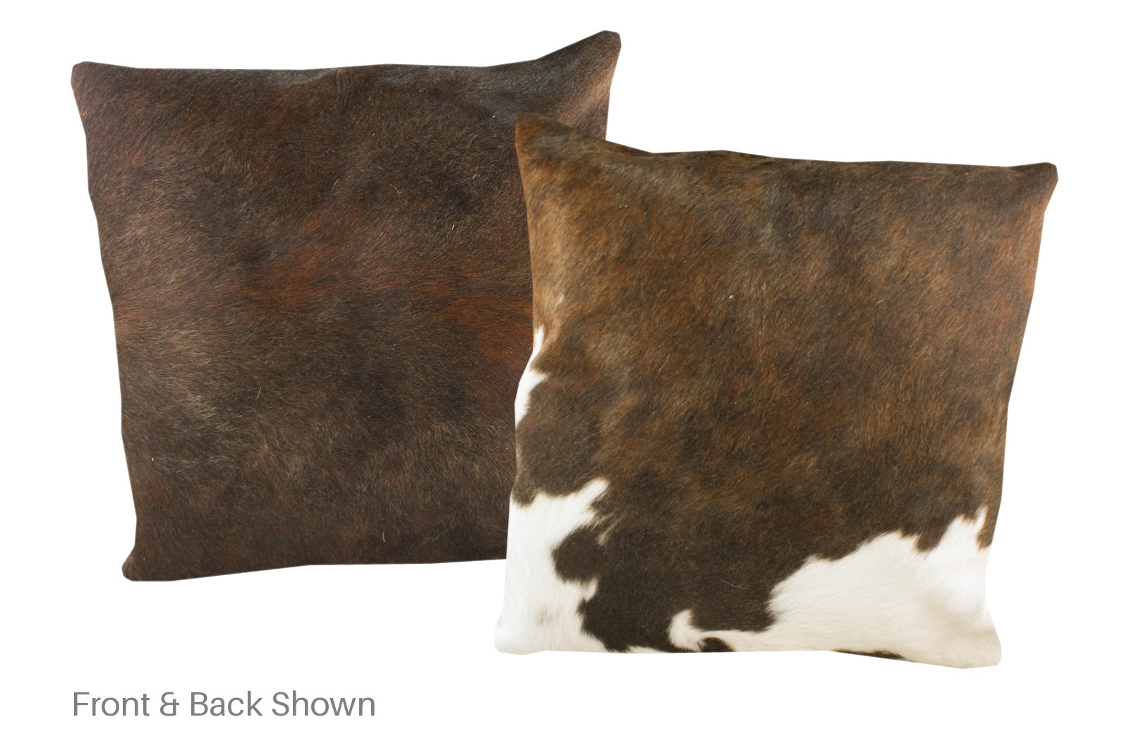 Chocolate Cowhide Pillow #A50318