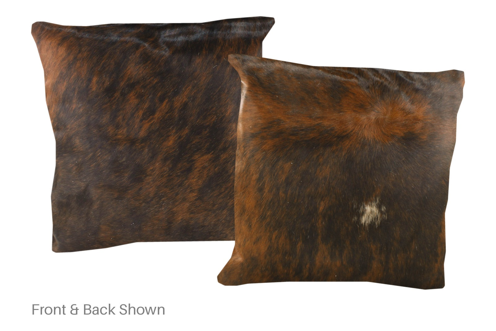 Dark Brindle Cowhide Pillow #A50322