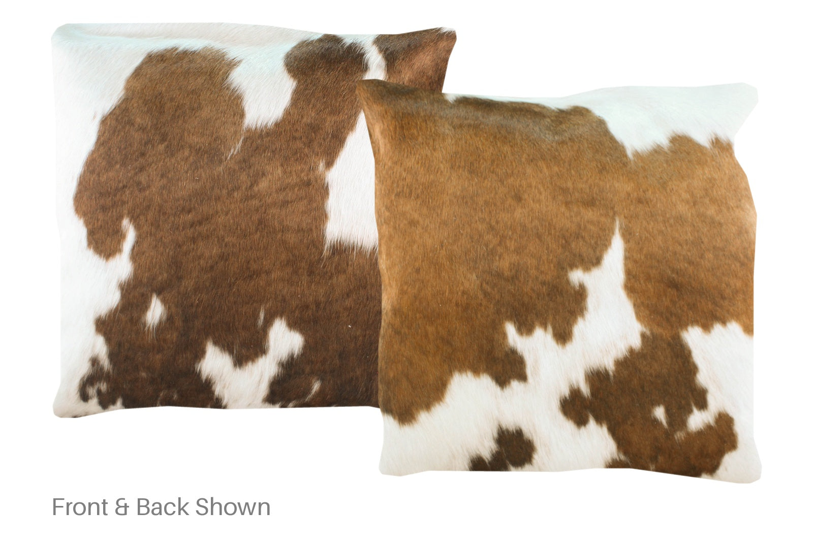 Chocolate Cowhide Pillow #A50323