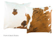 Tricolor Cowhide Pillow 20x20 #A50337 by Hudson Hides