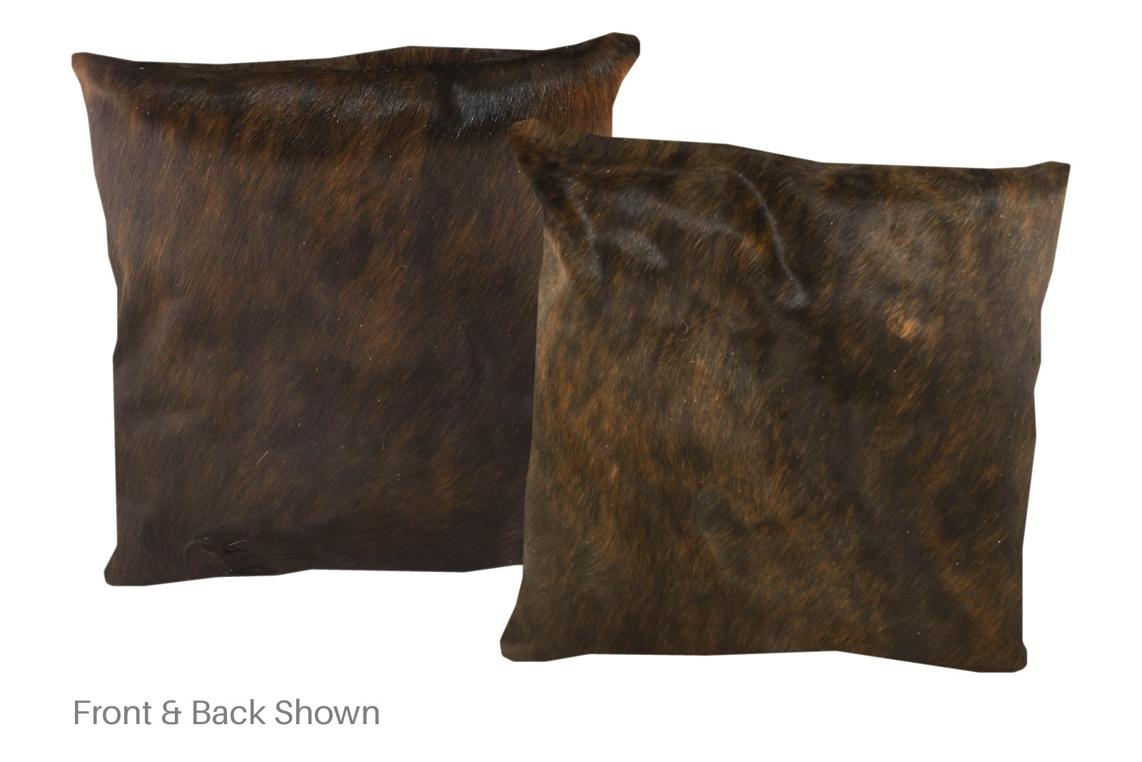 Dark Brindle Cowhide Pillow #A50339