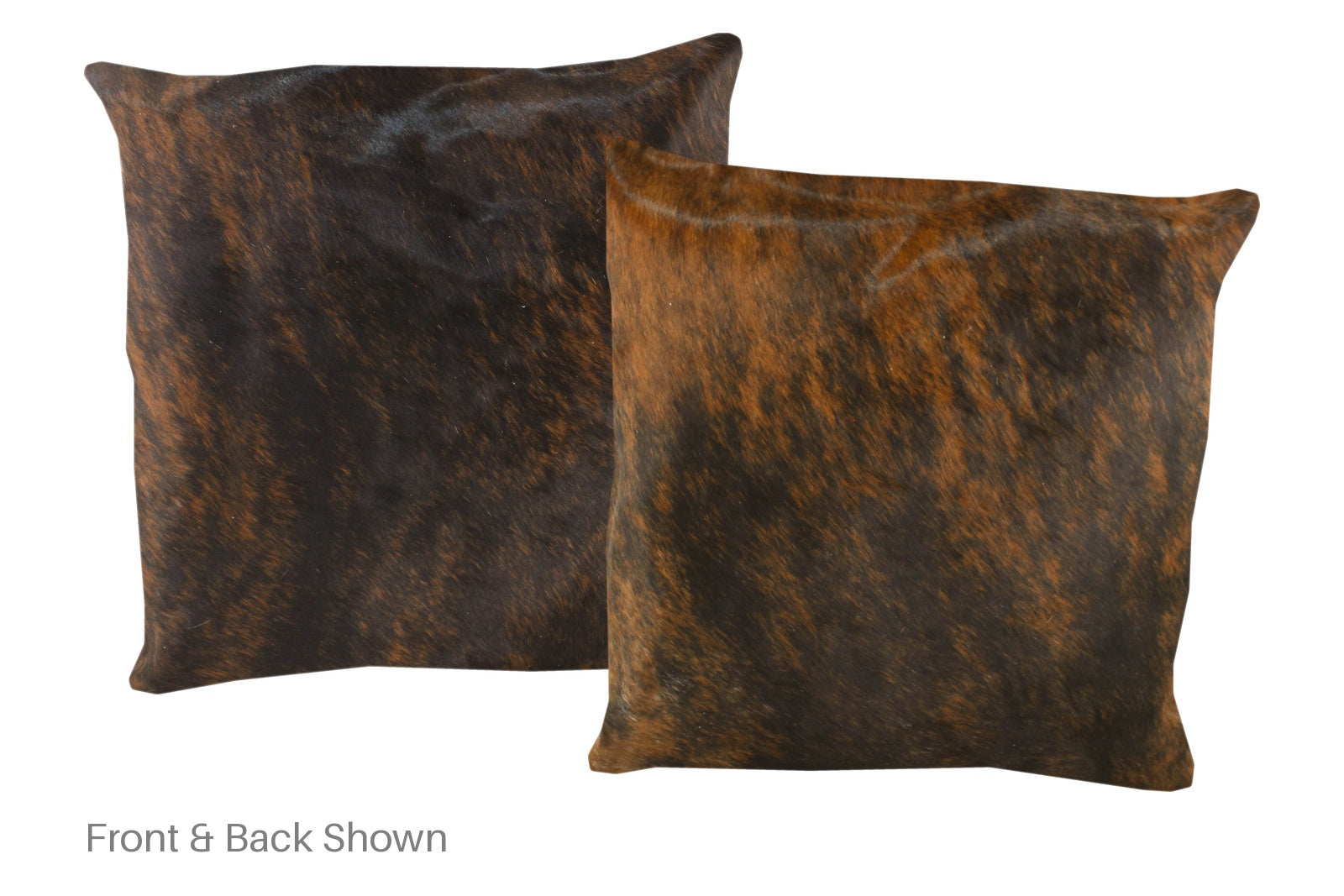 Dark Brindle Cowhide Pillow #A50343