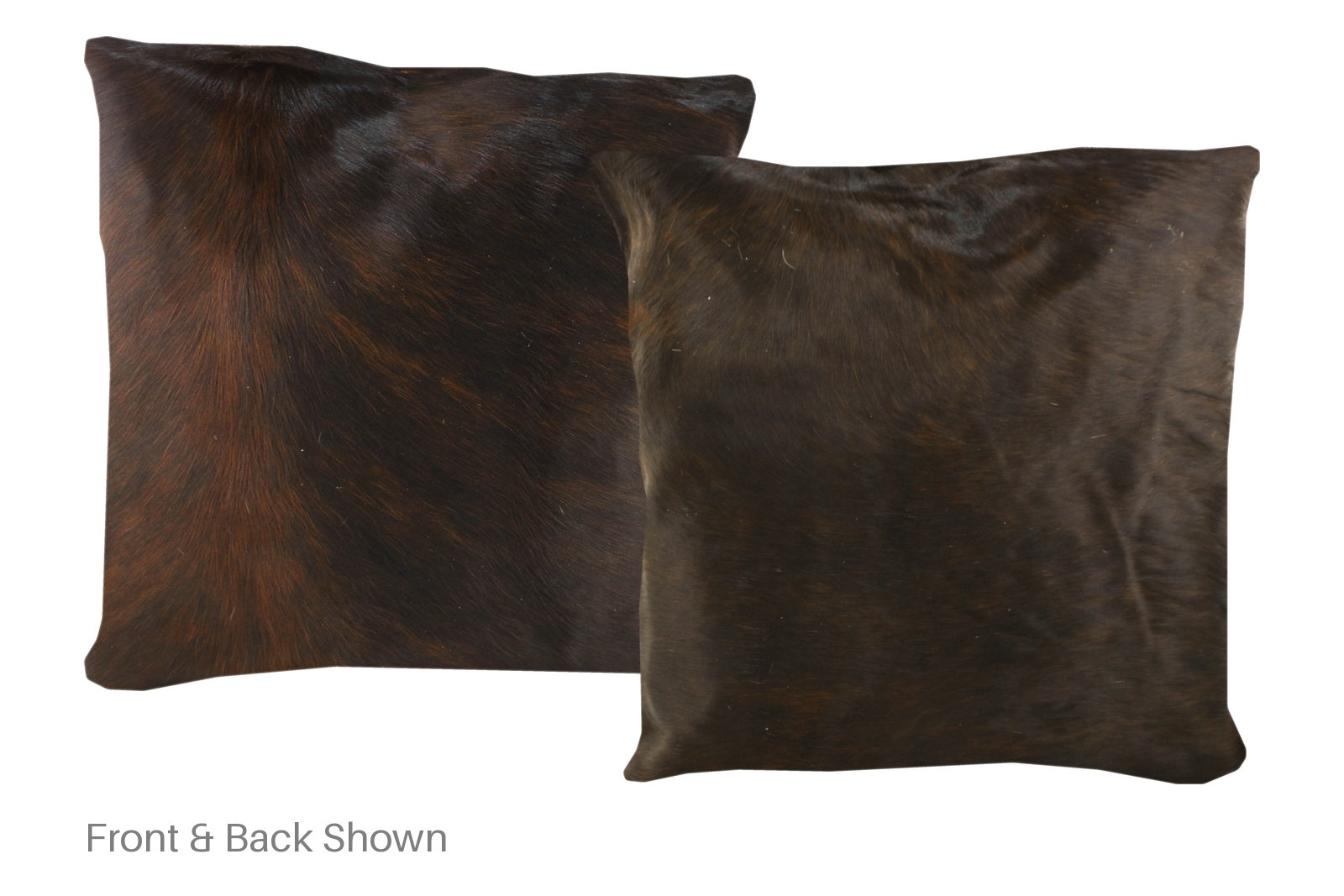 Dark Brindle Cowhide Pillow #A50354