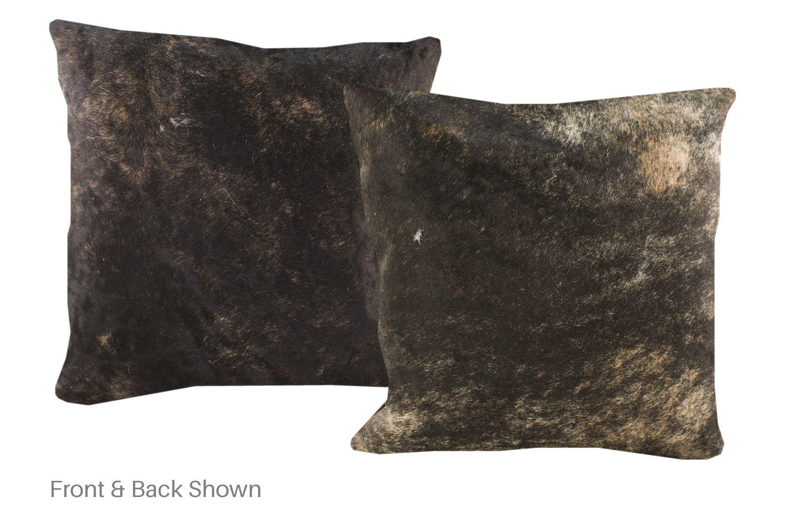 Dark Brindle Cowhide Pillow #A50363