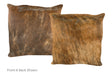 Medium Brindle Cowhide Pillow 20x20 #A50382 by Hudson Hides