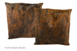 Medium Brindle Cowhide Pillow 20x20 #A50385 by Hudson Hides