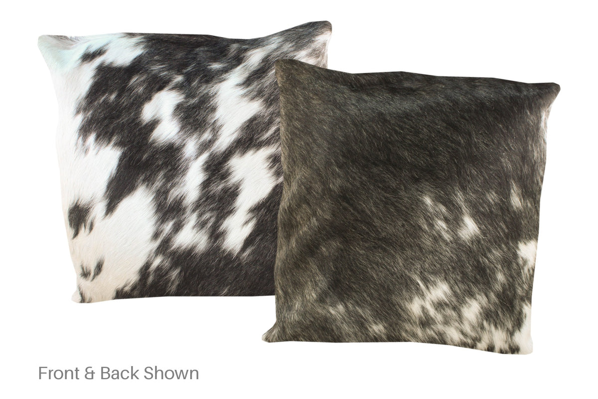 Black and White Cowhide Pillow #A50409
