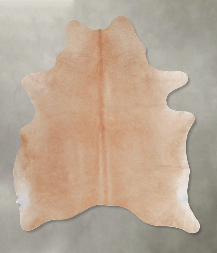 Beige X-Large Brazilian Cowhide Rug 6'11"H x 5'11"W #A5041 by Hudson Hides